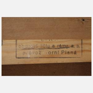 Lipòt Illencz, Junge Frau am Seeufer