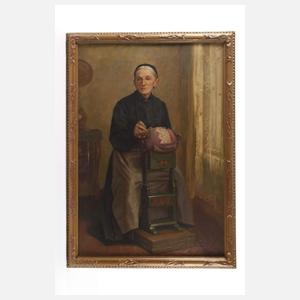 Heinrich Iser, Erzgebirgische Klöpplerin