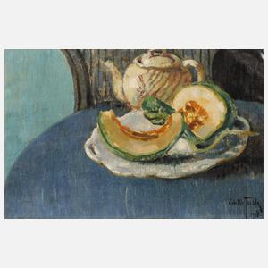 Estelle Juste, Stillleben mit Melonen