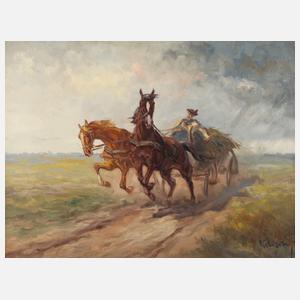 Kamillo Kolozsvary, Flucht vor dem Sturm