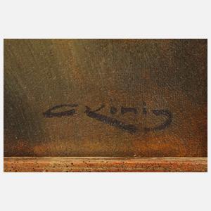 Günter König, Herbstliche Bachlandschaft