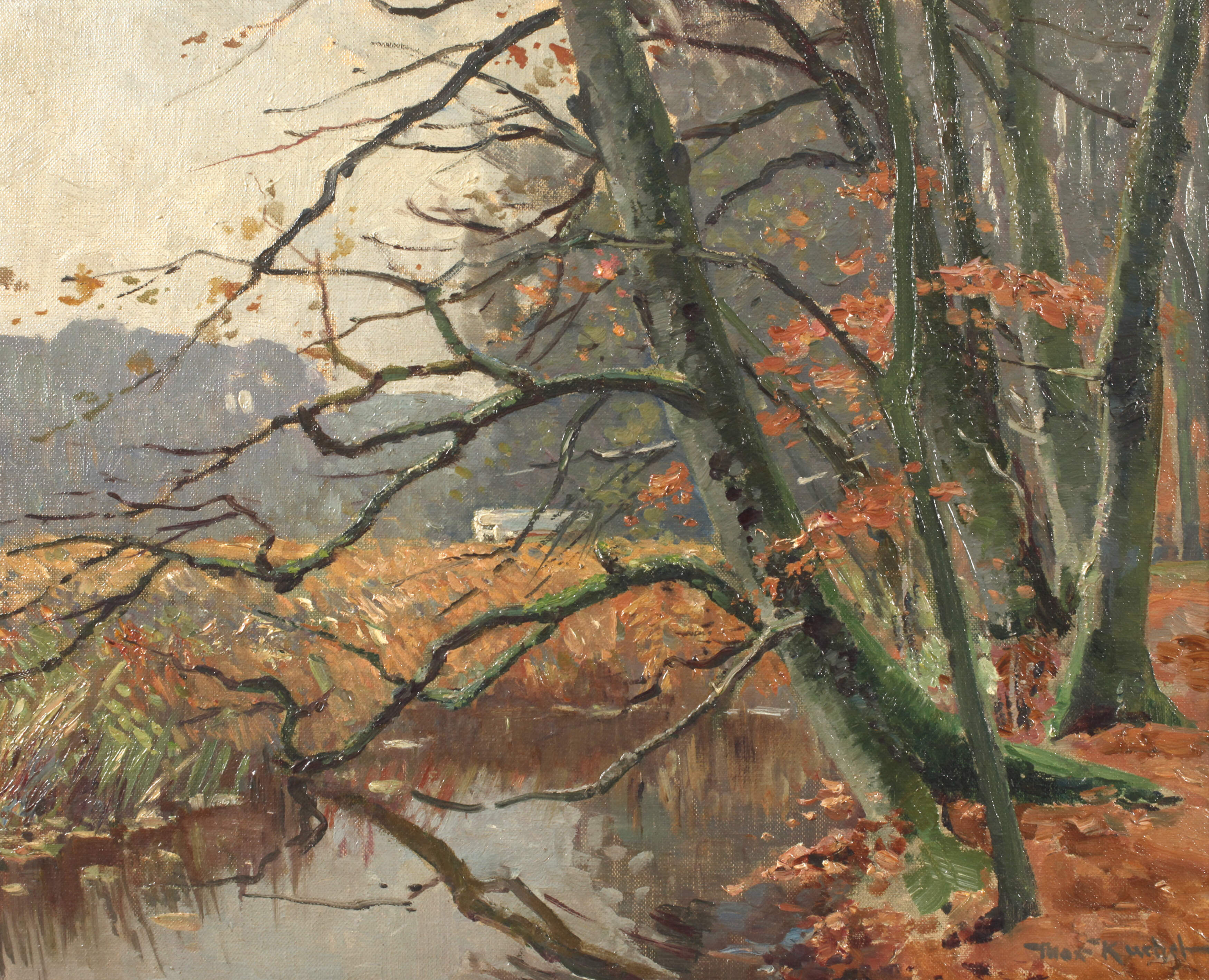 Max Kuchel, An der Flottbek