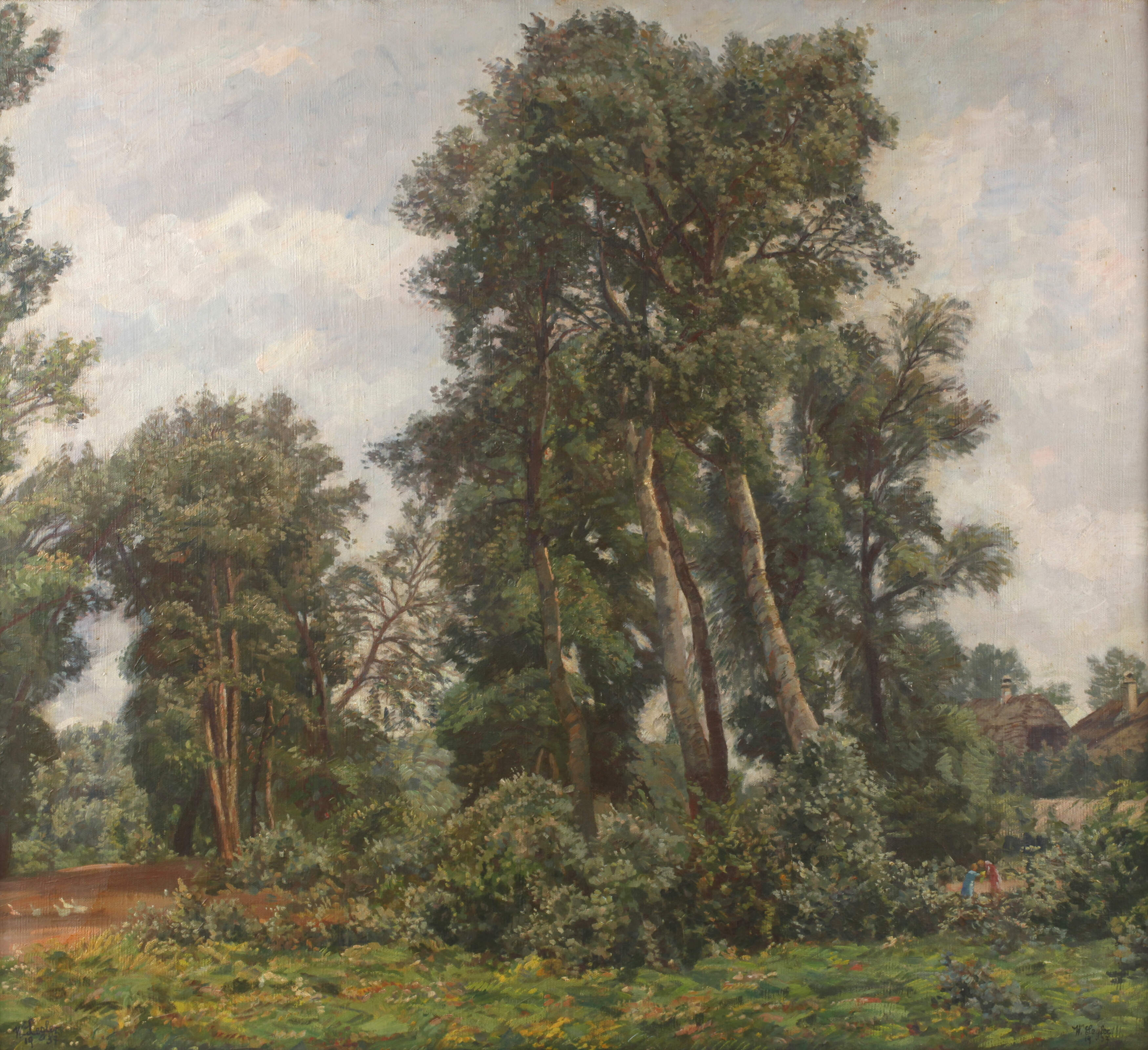 Wilhelm Legler, Große Baumlandschaft