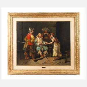 A. de Loisy, Galante Szene