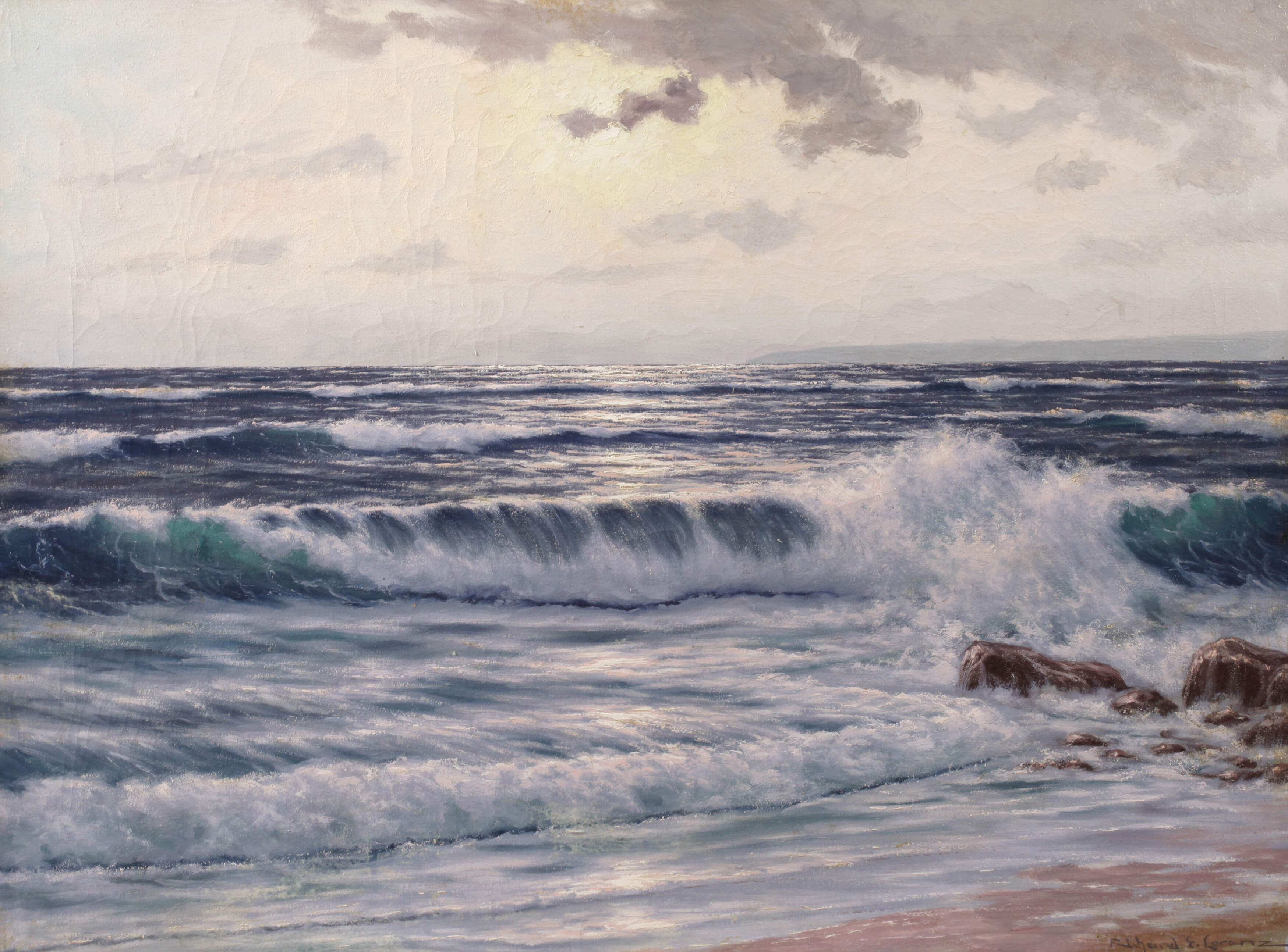 Richard Ernst Lorenz-Mellenbach, "Ostseebrandung"