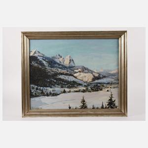 Malkowsky, "Motiv in Garmisch"