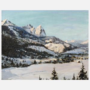 Malkowsky, "Motiv in Garmisch"