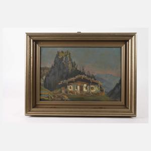 Franz Markau, Gründler Alm in Tirol