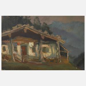 Franz Markau, Gründler Alm in Tirol