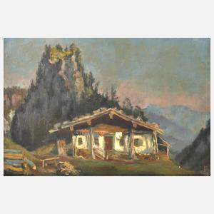 Franz Markau, Gründler Alm in Tirol