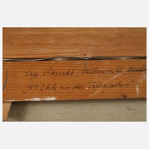 Sepp Meindl, "Mühle an der Teisnach"