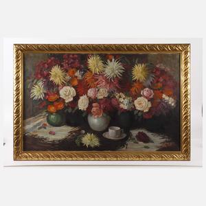 K. Mettner, Blumenstillleben