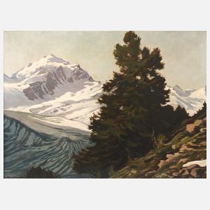 K. Mettner, Kiefer im Gebirge