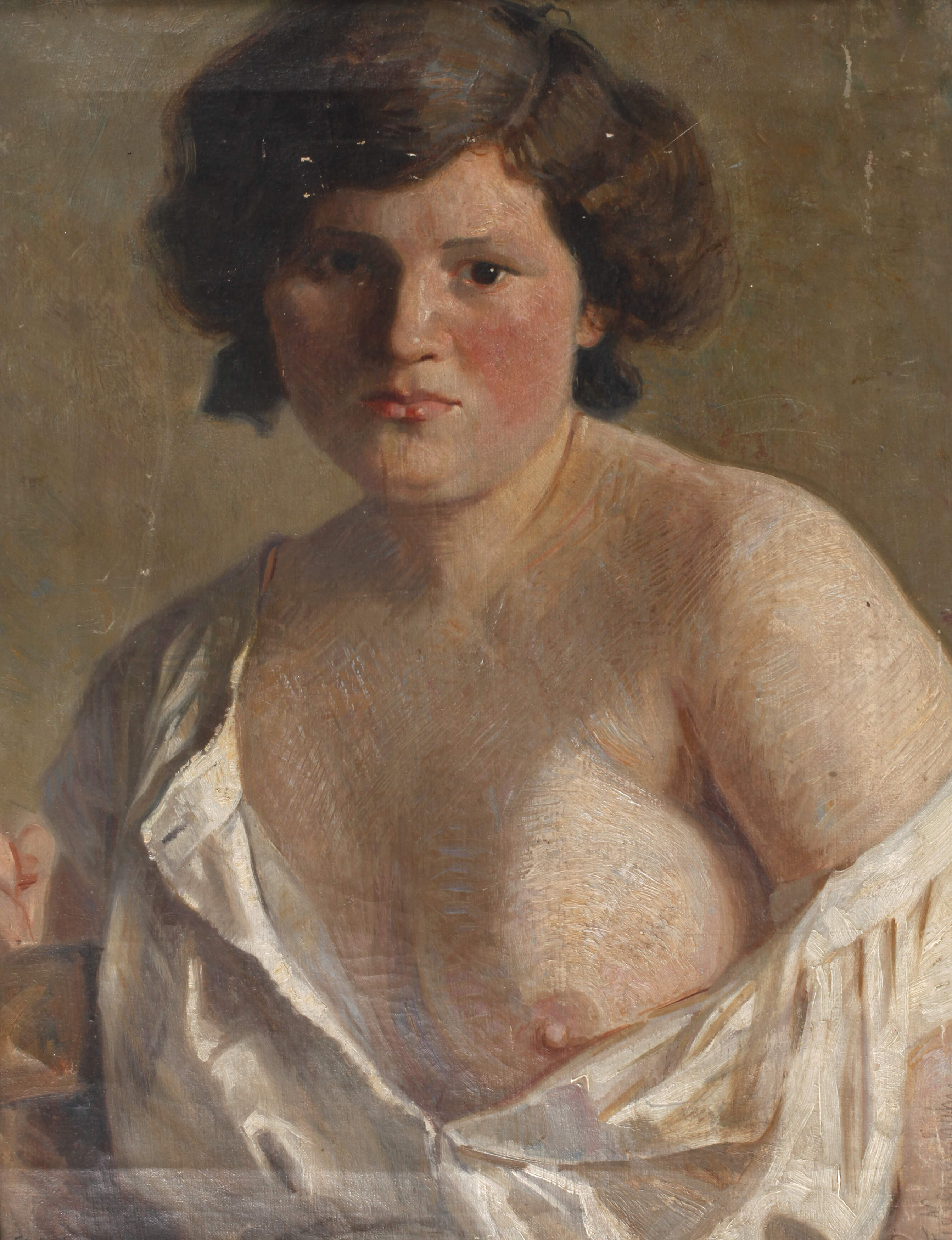 Fritz Neuenhahn, Weiblicher Halbakt