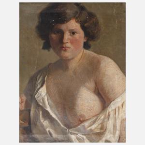 Fritz Neuenhahn, Weiblicher Halbakt