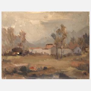 Bruno Nizzola, attr., Morgenstimmung