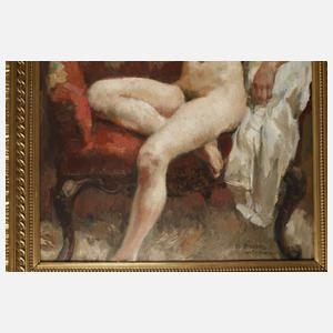 Paul Paede, Damenakt vorm Spiegel