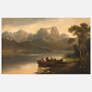 Anton Pickert, Am Bergsee