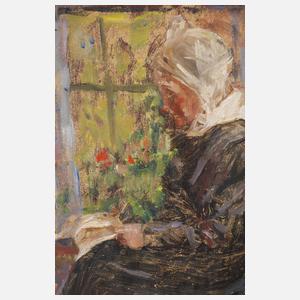 Elly Plathner, attr., Lesendes Paar