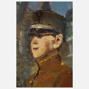 Istvan Proháczka, attr., Kavallerist