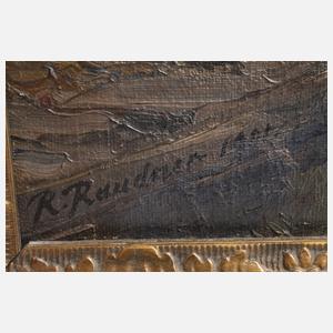 Robert Raudner, Torfstecher im Dachauer Moos