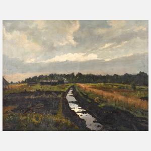 Robert Raudner, Torfstecher im Dachauer Moos