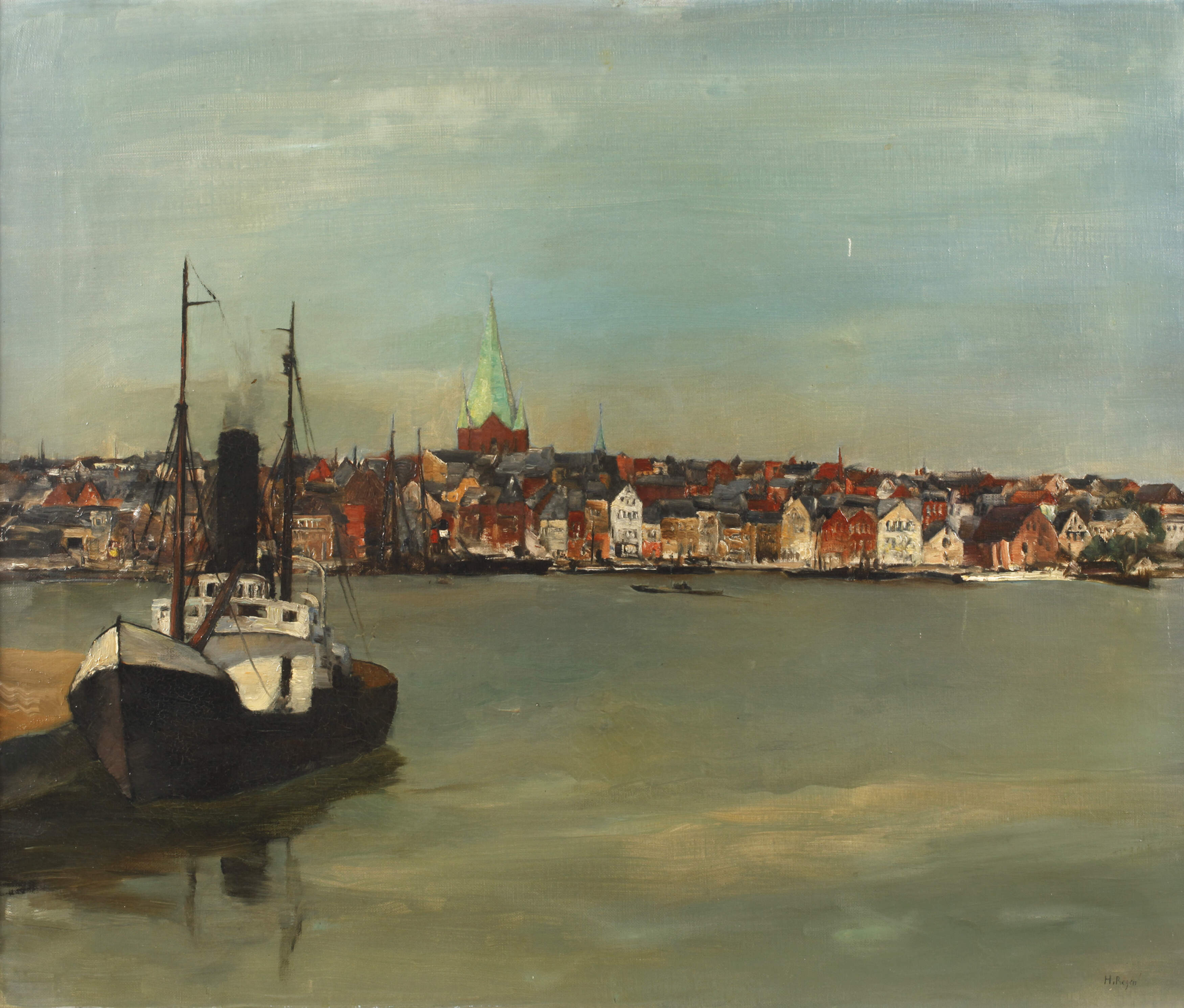 H. Regen, Stadt am Meer