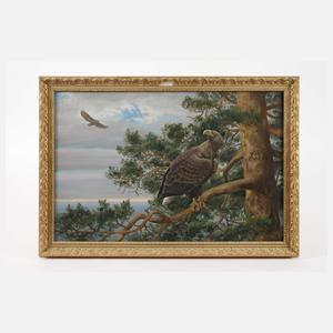 Friedrich Reimann, Seeadler im Geäst
