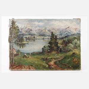 Anton Richter, Sommerliche Vorgebirgslandschaft