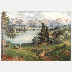 Anton Richter, Sommerliche Vorgebirgslandschaft