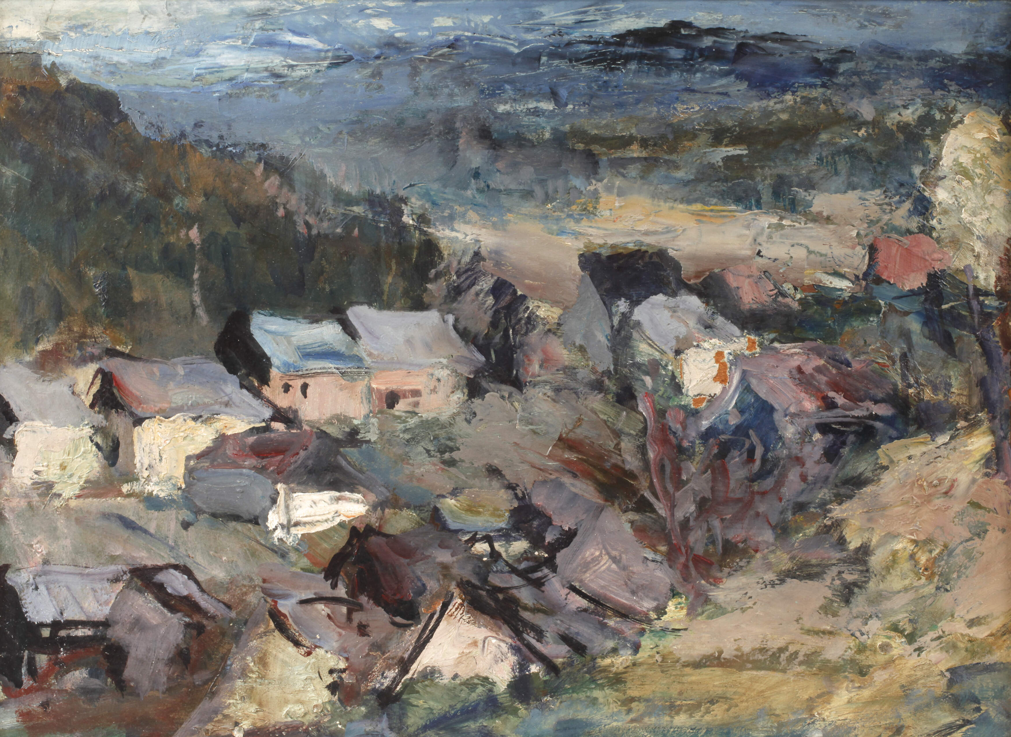 Anton Richter, attr., Blick ins Tal