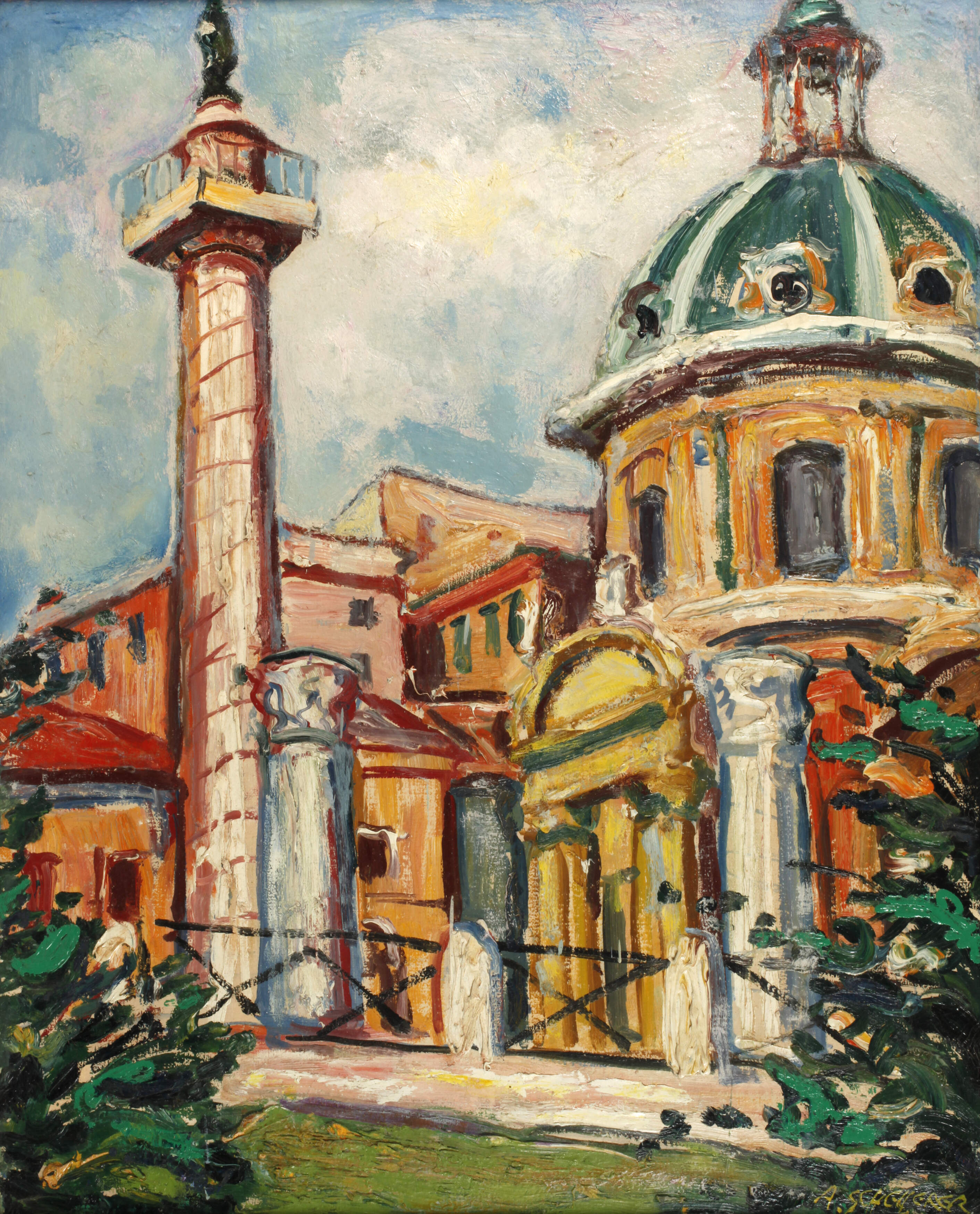 Albert Schellerer, Forum Trajanum