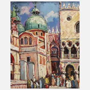Albert Schellerer, Venedig Markusplatz