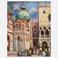 Albert Schellerer, Venedig Markusplatz111