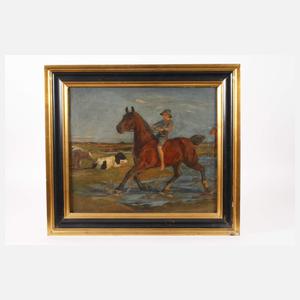 Sven Schou, Reitender Hirte