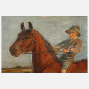 Sven Schou, Reitender Hirte