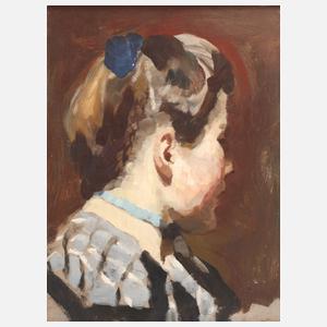 Paul Schroeter, attr., Damenportraitstudie