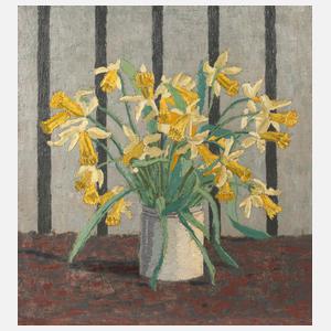 Josef Schultz, Stillleben mit Narzissen