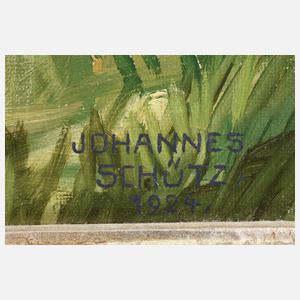 Johannes Schütz, Fluss im Gebirge