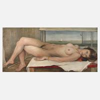Robert Schwarz, attr., Liegender Damenakt111