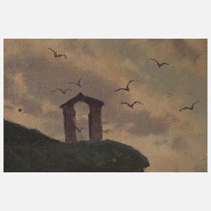 Paul von Spaun, Wachturm am Meer