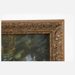 Charlotte Starke Reger, attr., "Jardin press Brabant"