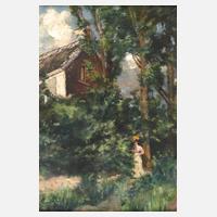 Charlotte Starke Reger, attr., "Jardin press Brabant"111