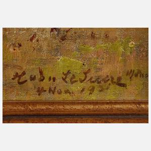 Hermann von Le Suire, Voralpenlandschaft