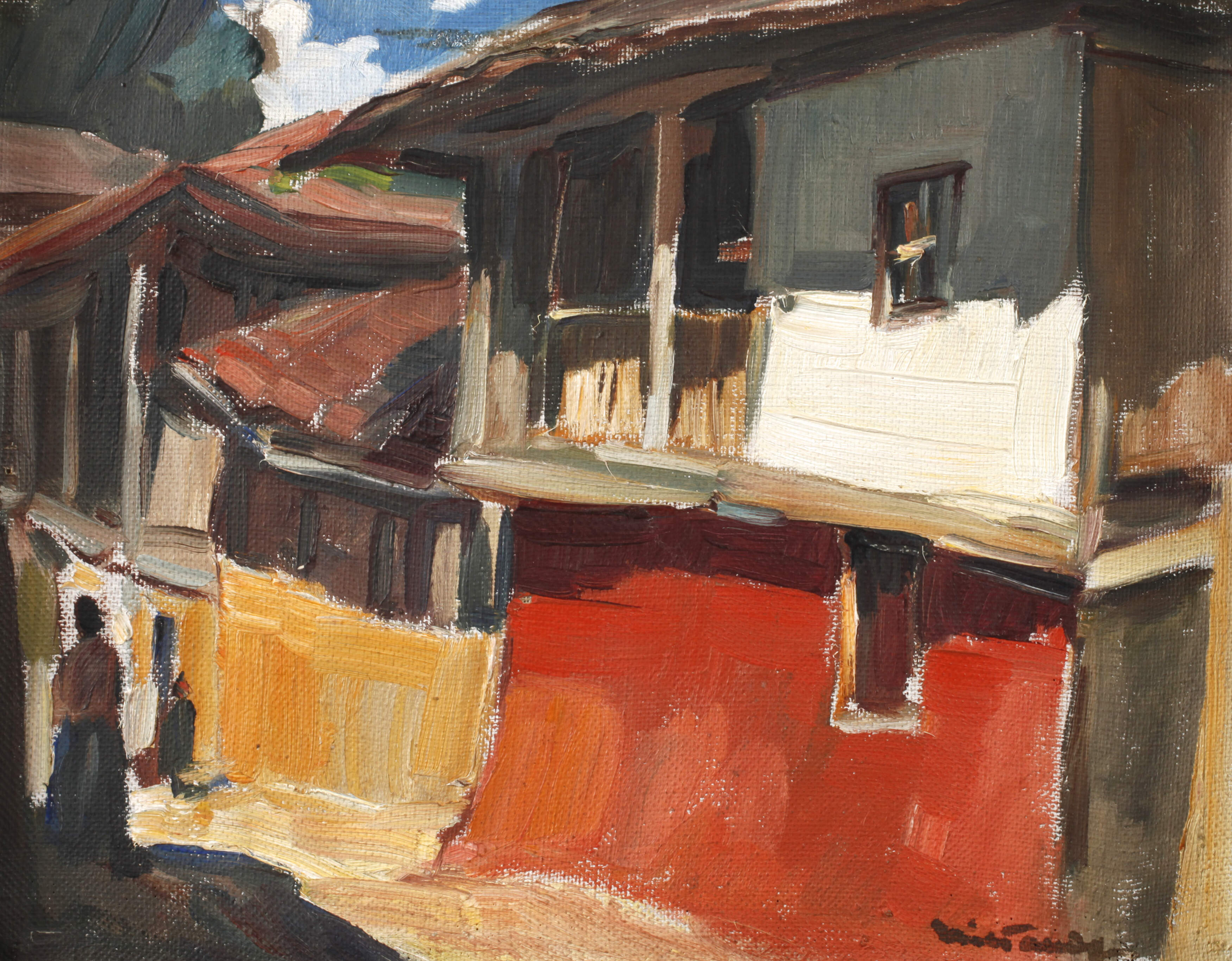 Nikola Tanev, Straßenszene in Bulgarien