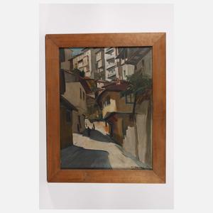 Nikola Tanev, Straße in Tirnova