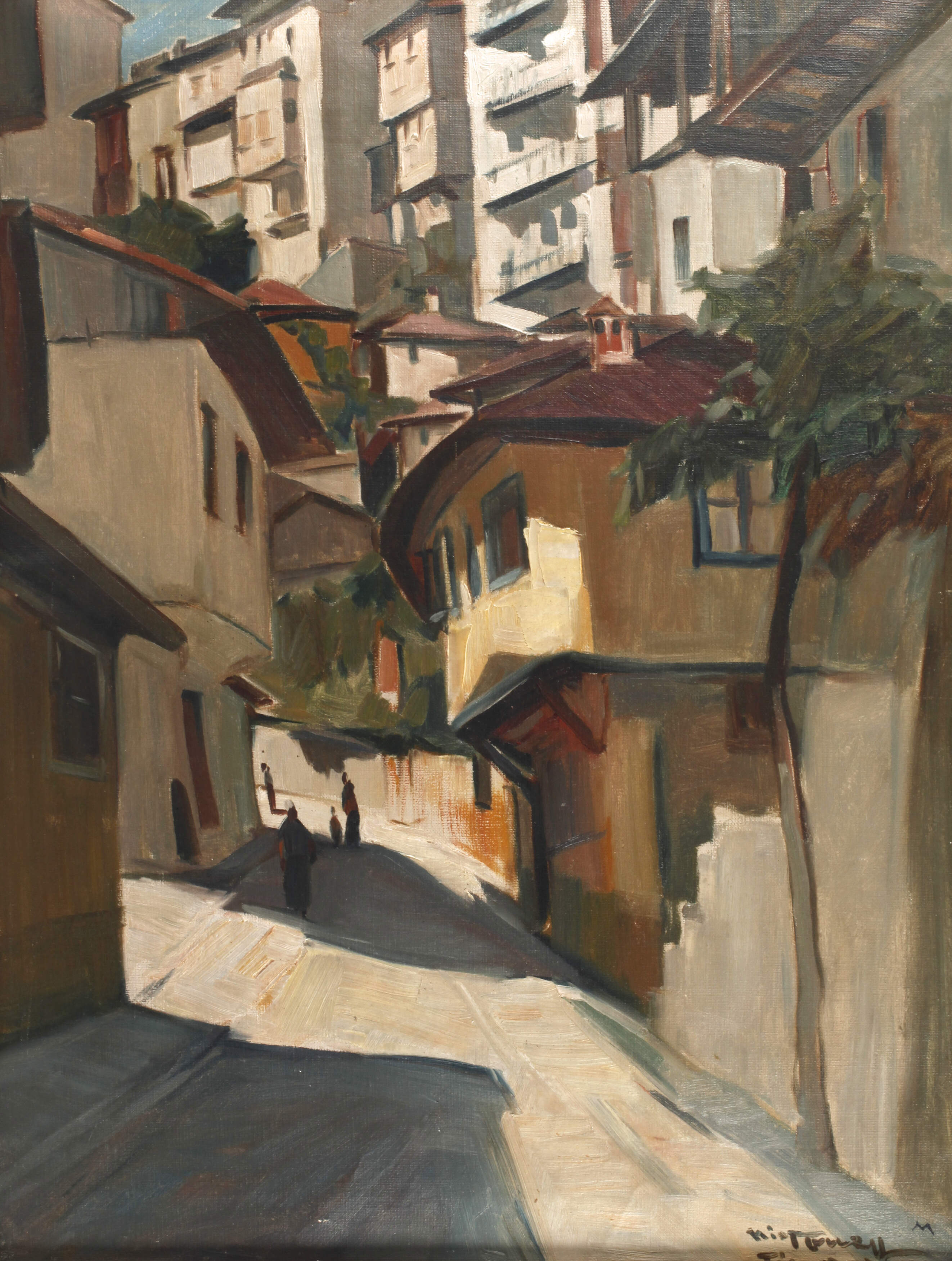 Nikola Tanev, Straße in Tirnova