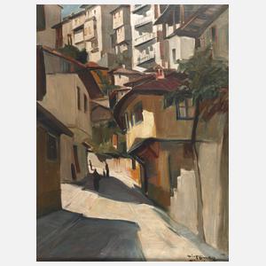 Nikola Tanev, Straße in Tirnova