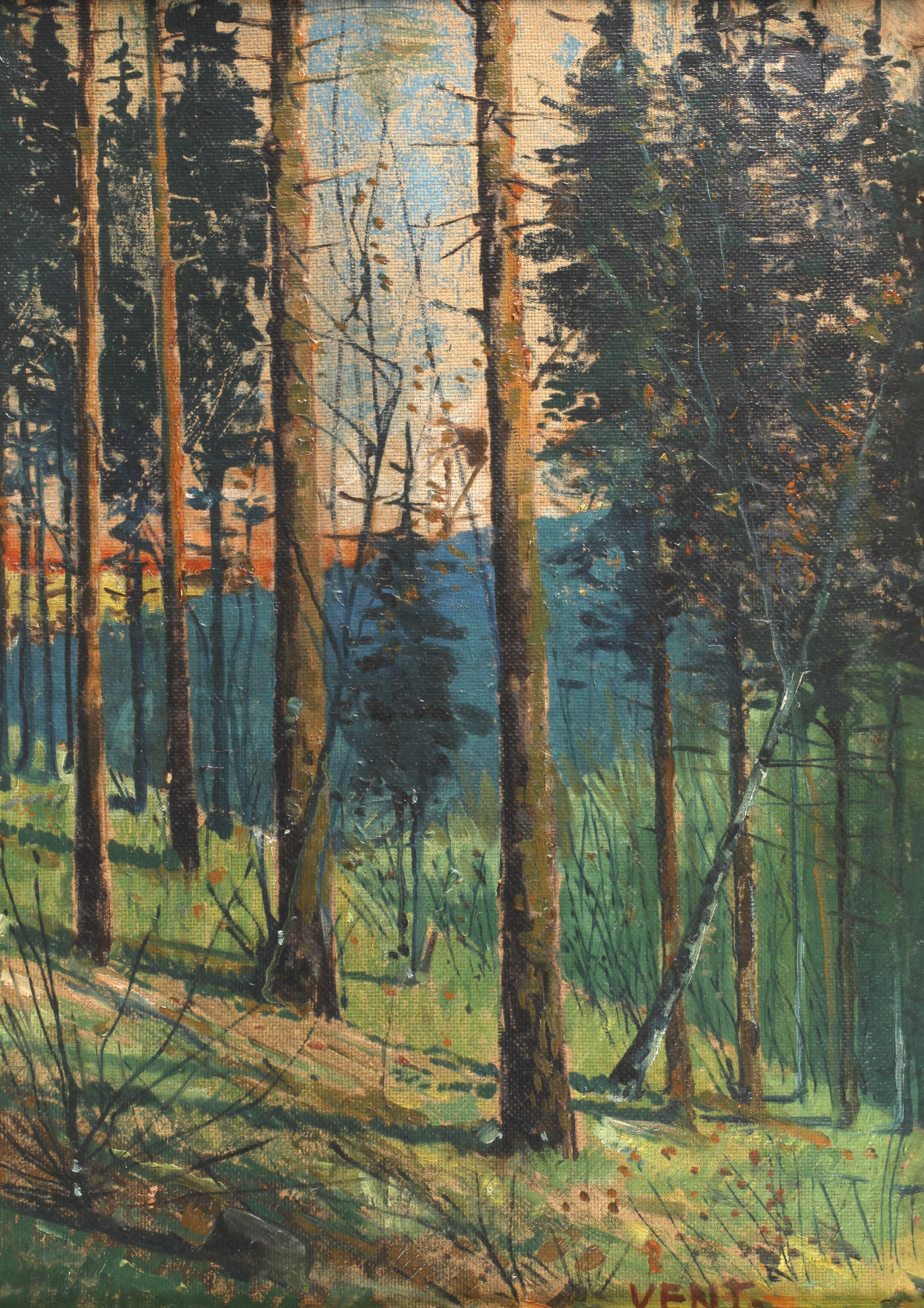 Rudolf Vent, Waldinneres