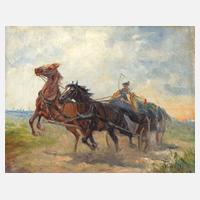 János Viski, Ungarische Pferdekutsche111